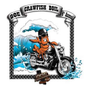 GOE Harley Davidson Crawfish Boil